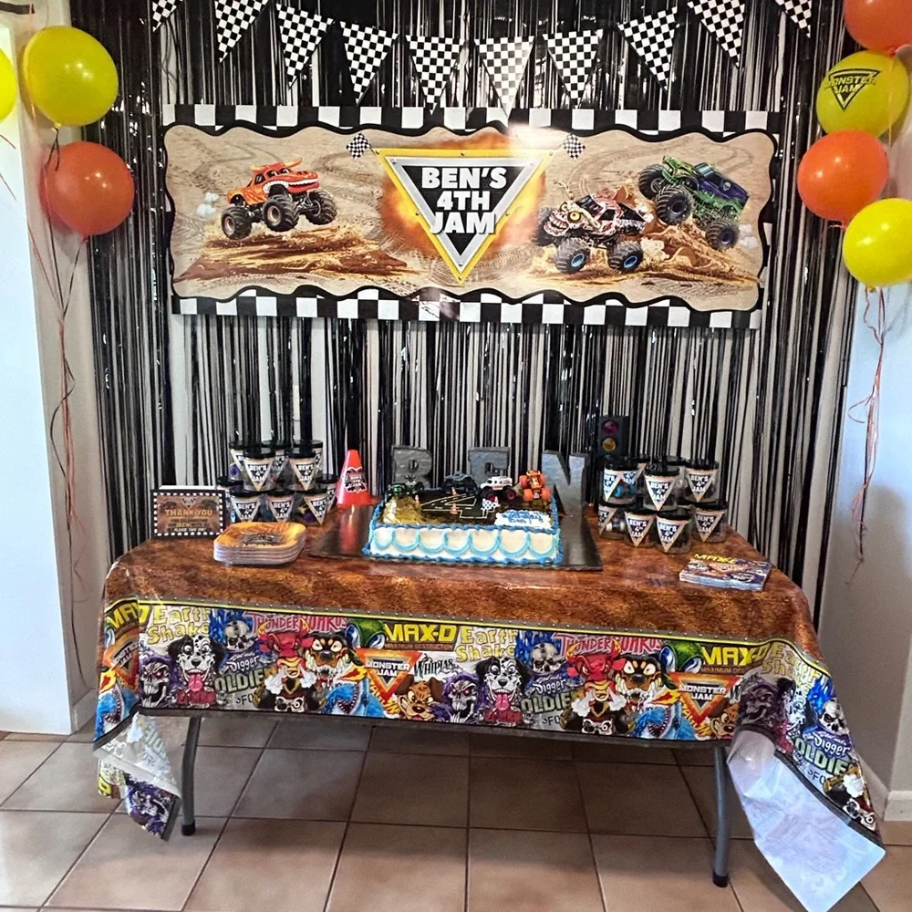 Monster Truck Wall Banner - Custom 